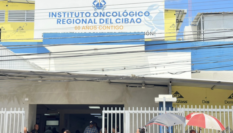 Instalación del Instituto Oncológico del Cibao.