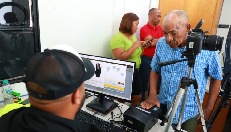 Proceso de cedulación del nuevo documento.