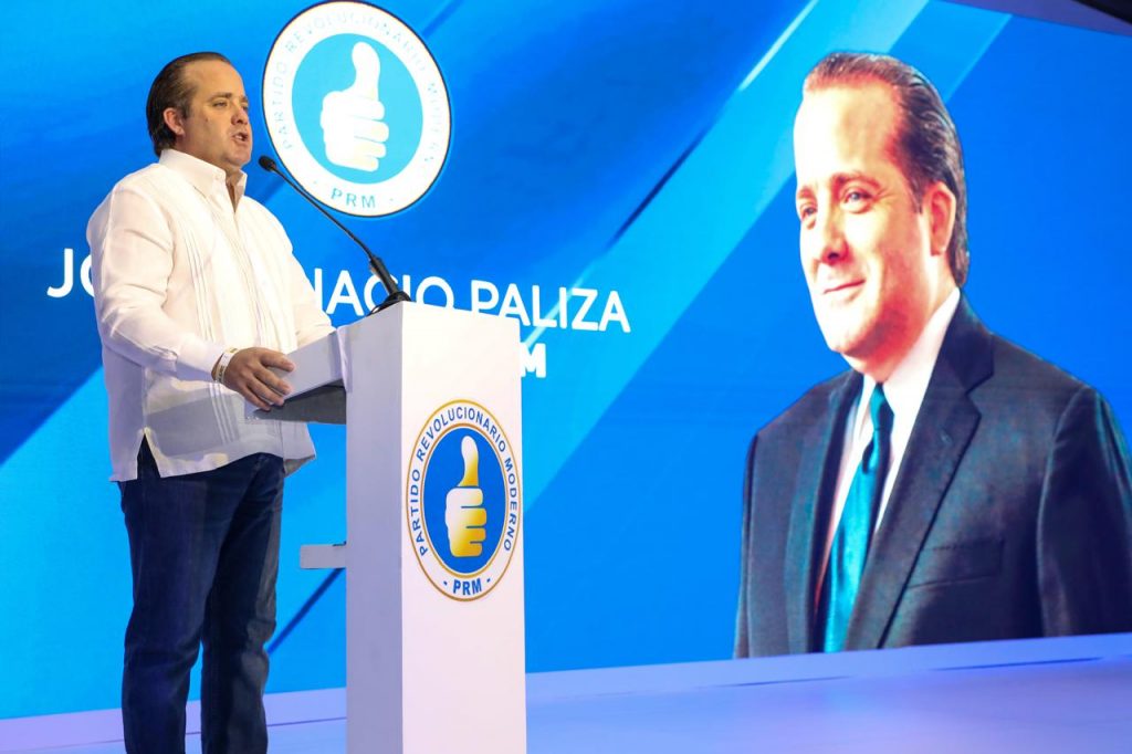 José Ignacio Paliza, presidente del PRM.