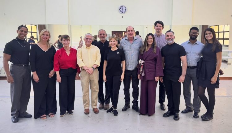 Integrantes del Ballet Nacional Dominicano.
