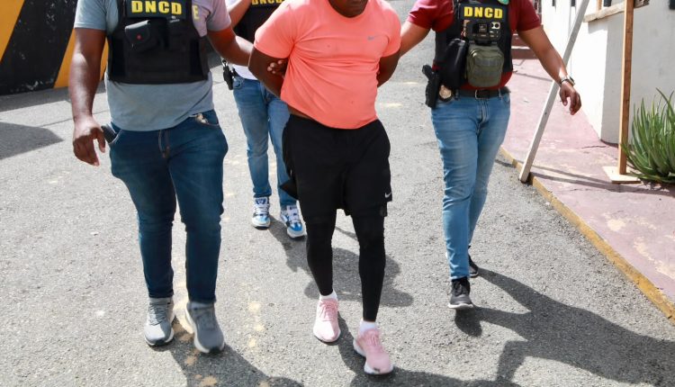 Franklin Paulino Martínez cuando fue detenido.