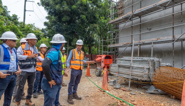 Brigada de EDESUR en plena labor.
