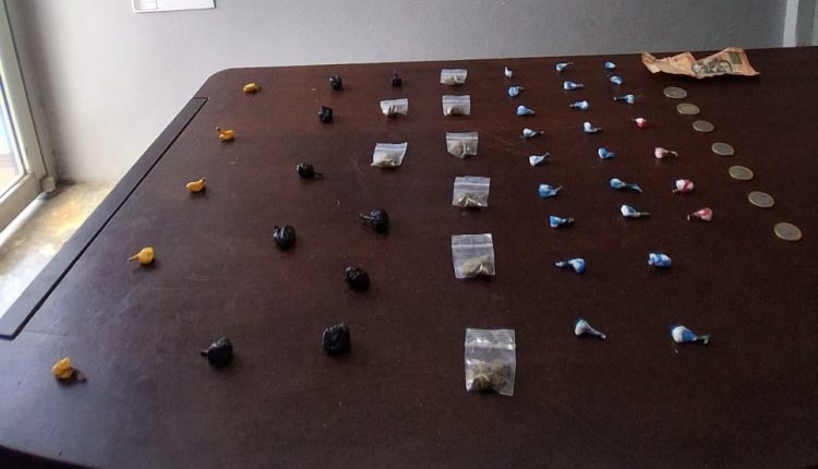 Droga incautada en operativos de la Policía.