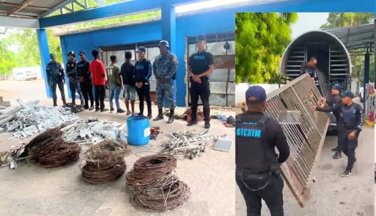 Operativo de la Policía en Barahona.