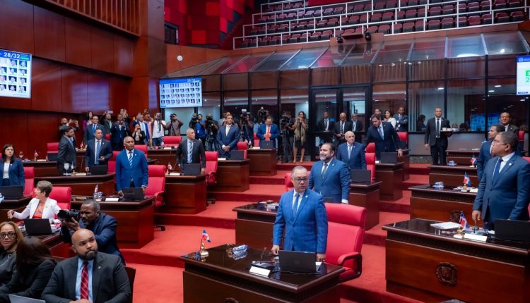 Sesión del Senado para aprobar modificación al Código Penal.