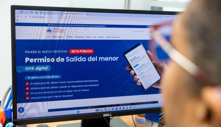 Fue activado el servicio para el permiso de viajes a menores de edad.