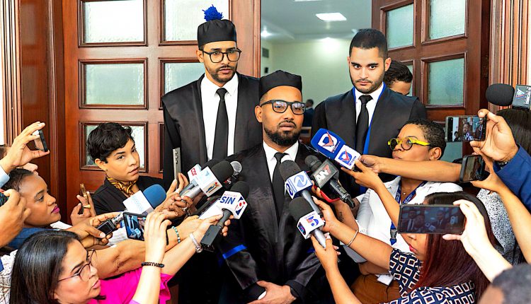 Representantes del Ministerio Público en el caso del Intrant.