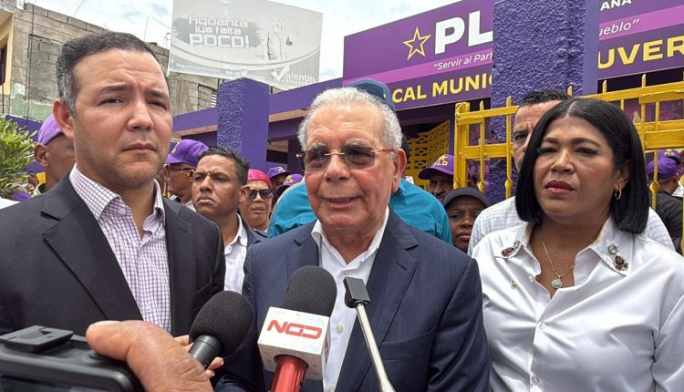 Danilo Medina critica al Gobierno.