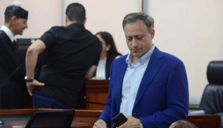 Jean Alain Rodríguez en audiencia por caso de corrupción.
