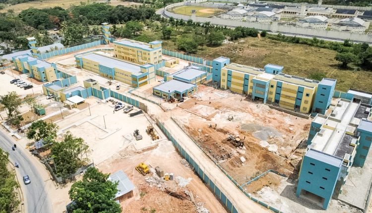 Vista aérea de nueva infraestructura penitenciaria (en Higüey.