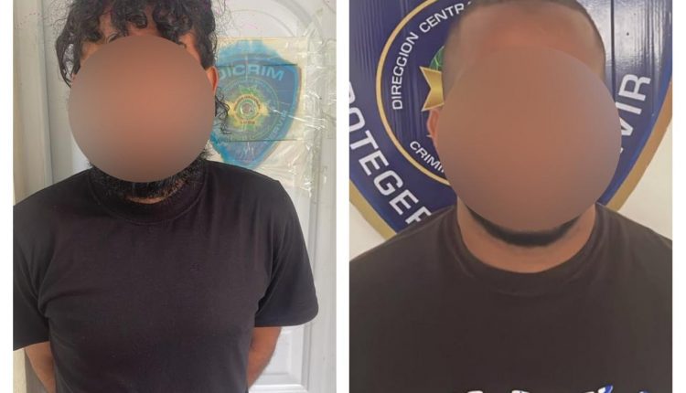 Detenidos por cometer estafa electrónica.