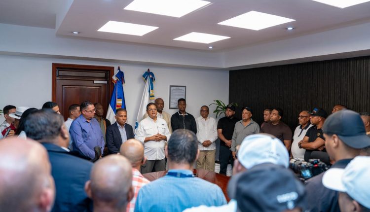 Reunión de Juan Manuel Méndez con Juan Marte.