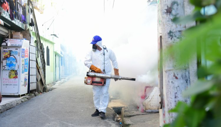 Operativo contra el dengue.