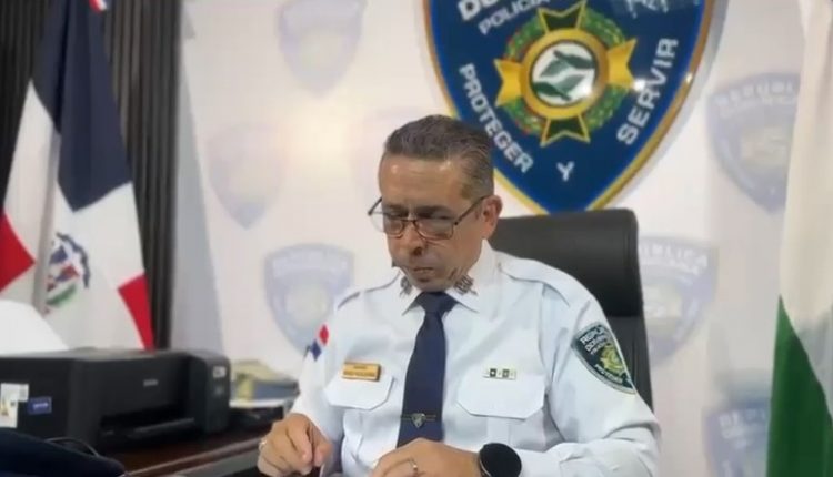 Diego Pesqueira, vocero de la Policía.