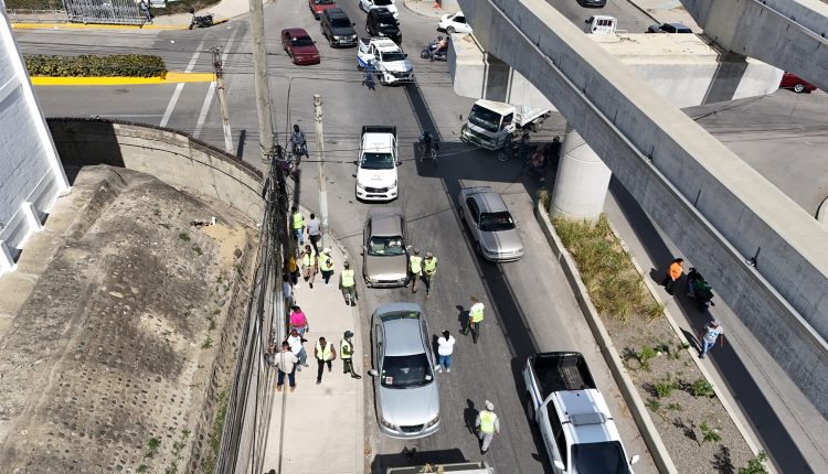 Operativo sobre tránsito en Santiago.