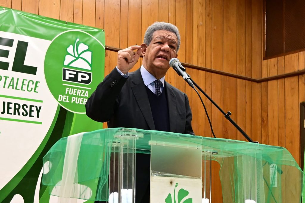 Leonel Fernández, líder de Fuerza del Pueblo