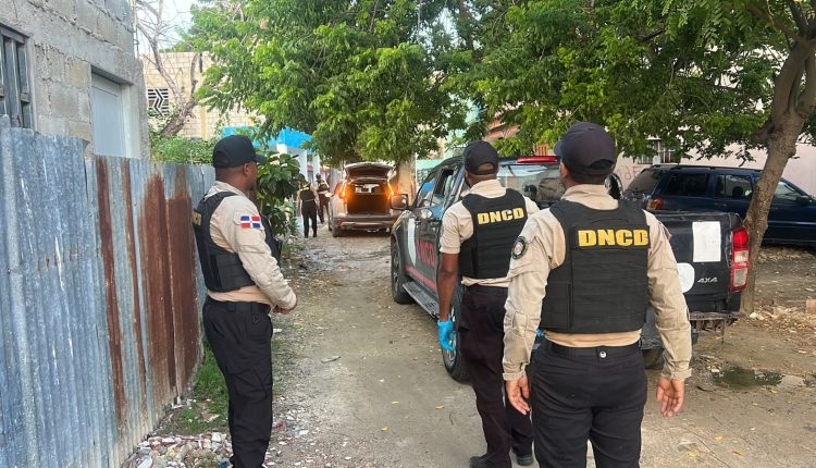 Operativo en San Pedro de Macorís.
