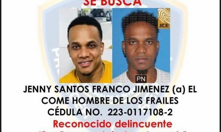 Jenny Santos Franco Jiménez (a) “El Come Hombre de Los Frailes”