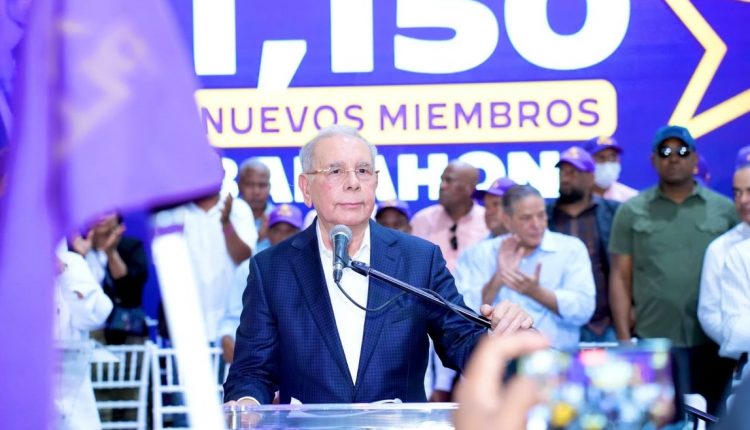 Danilo Medina encabezó asamblea en Barahona.