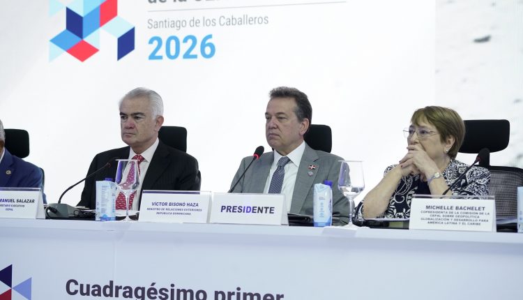 Canciller Víctor Ito Bisonó encabezó segunda sesión de reunión de la CEPAL.