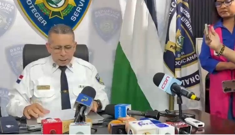 Diego Pesqueira, vocero de la Policía.