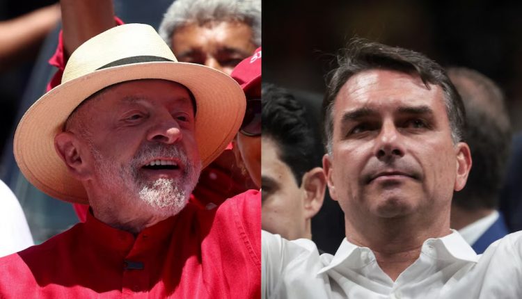 Lula Da Silva y Flávio Bolsonaro