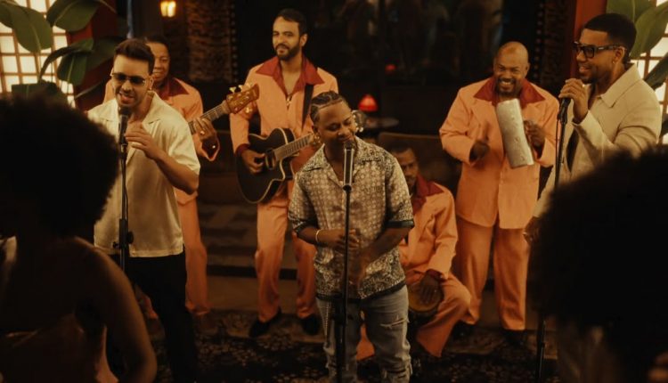 Prince Royce, Dalvin La Melodía y Romeo Santos.