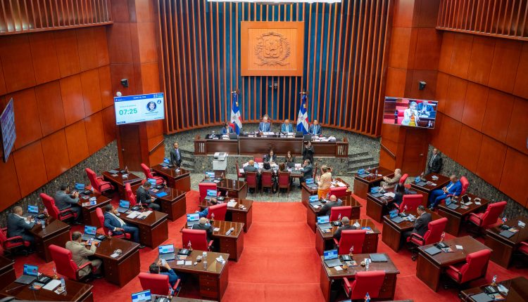 Sesión del Senado.