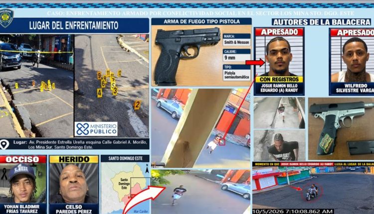 Josué Jiménez y José Nicolás Gómez Ortiz fueron detenidos.