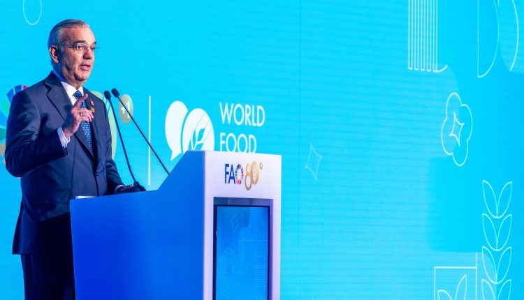 Abinader pronuncia discurso de Foro de FAO.