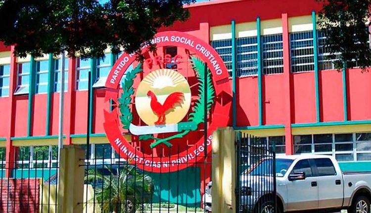 Fachada de la sede del PRSC.